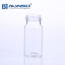 20ML Botella clara de la muestra de la EPA VOA del vidrio para el análisis de laboratorio